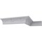 Ekena Millwork 4 5/8"H x 4 3/8"P x 6 3/8"F x 94 1/2"L, (7 7/8" Repeat), Nevio Crown Moulding MLD04X04X06NE - alternate 5